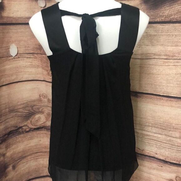 Guess black sequined pleated top - Picture 6 of 6